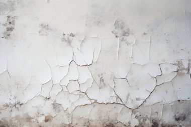 Çatlak yüzey dokusunun işlenmiş kolajı. Pankart, arkaplan veya 3B haritalama için doku