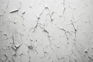 Çatlak yüzey dokusunun işlenmiş kolajı. Pankart, arkaplan veya 3B haritalama için doku