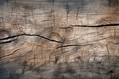 Eskimiş kahverengi ahşap malzeme dokusunun işlenmiş kolajı. Pankart, arkaplan veya 3B haritalama için doku