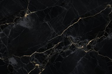 Siyah mermer desenli lüks kolaj. Pankart, arkaplan veya 3B haritalama için doku