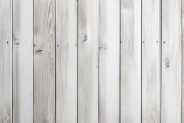 Eski beyaz ahşap duvar dokusunun işlenmiş kolajı. Pankart, arkaplan veya 3B haritalama için doku