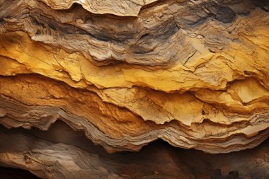 Turuncu kanyon toprak malzeme dokusunun işlenmiş kolajı. Pankart, arkaplan veya 3B haritalama için doku