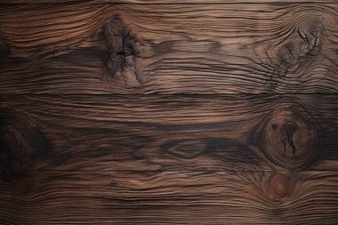 Eski koyu kahverengi ahşap döşeme dokusundan işlenmiş kolaj. Pankart, arkaplan veya 3B haritalama için doku