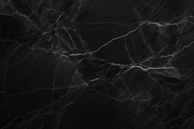 Siyah mermer desenli lüks kolaj. Pankart, arkaplan veya 3B haritalama için doku