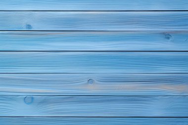 Açık mavi ahşap arkaplan dokusunun işlenmiş kolajı. Pankart, arkaplan veya 3B haritalama için doku
