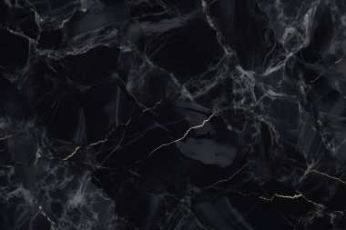 Siyah mermer desenli lüks kolaj. Pankart, arkaplan veya 3B haritalama için doku