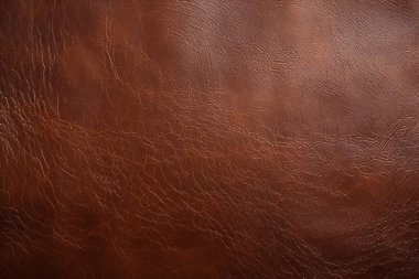 Kahverengi deri yüzey dokusundan işlenmiş kolaj. Pankart, arkaplan veya 3B haritalama için doku