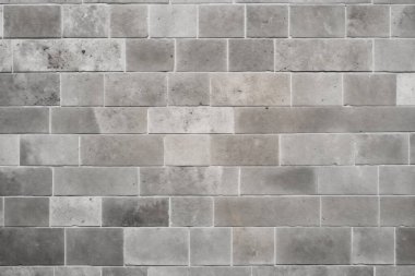 İşlenmiş gri beton brock duvar yüzey dokusu kolajı. Pankart, arkaplan veya 3B haritalama için doku