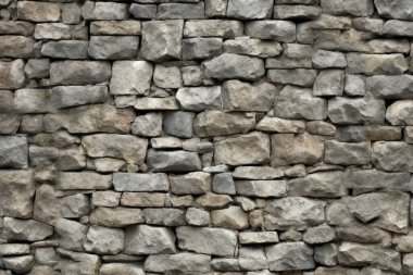 Antik taş işçiliği yüzey dokusunun işlenmiş kolajı. Pankart, arkaplan veya 3B haritalama için doku