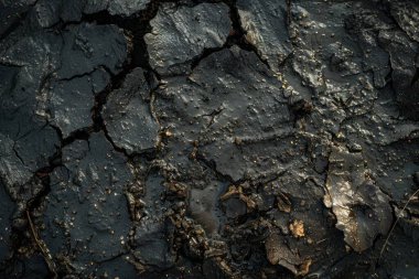 Islak toprak çamurlu göletin fotoğrafı. Arkaplan veya haritalama için arkaplan dokusu