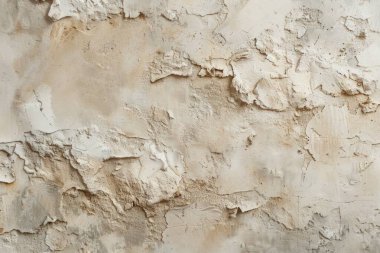 Eski çatlamış turuncu alçı duvarın fotoğrafı. Arkaplan veya haritalama için arkaplan dokusu