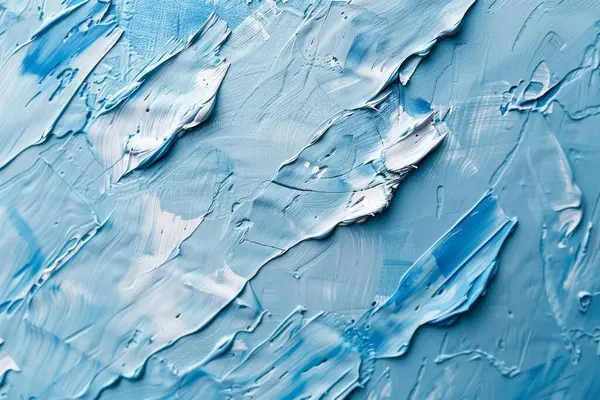 Düz yüzeyde bir sürü akrilik yağlı boya lekesi var. Arkaplan veya haritalama için arkaplan dokusu