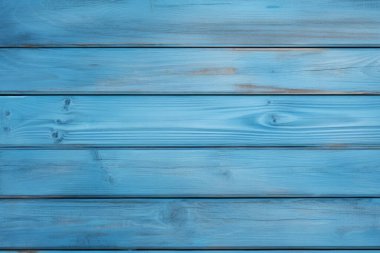 Açık mavi ahşap arkaplan dokusunun işlenmiş kolajı. Pankart, arkaplan veya 3B haritalama için doku