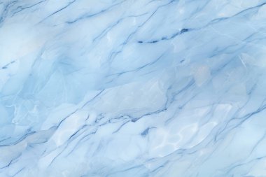 Lüks gökyüzü mavi mermer dokusunun işlenmiş kolajı. Pankart, arkaplan veya 3B haritalama için doku