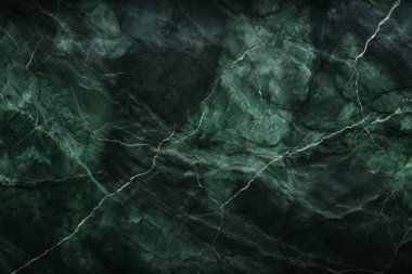 İşlenmiş kolaj, koyu yeşil parlak mermer dokular. Pankart, arkaplan veya 3B haritalama için doku