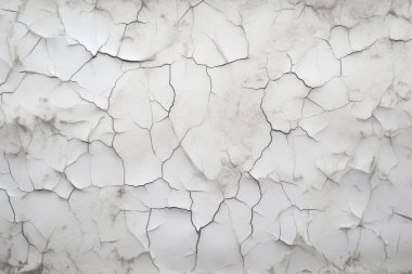 Çatlak yüzey dokusunun işlenmiş kolajı. Pankart, arkaplan veya 3B haritalama için doku