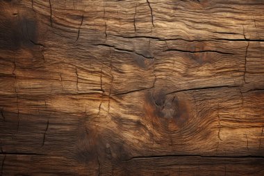 Eskimiş kahverengi ahşap malzeme dokusunun işlenmiş kolajı. Pankart, arkaplan veya 3B haritalama için doku