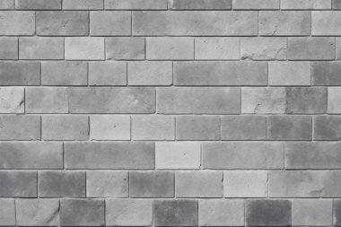 İşlenmiş gri beton brock duvar yüzey dokusu kolajı. Pankart, arkaplan veya 3B haritalama için doku