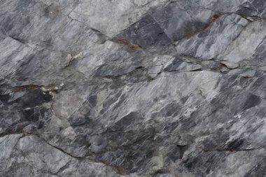 Dağ kayalığı kaya yüzey dokusunun işlenmiş kolajı. Pankart, arkaplan veya 3B haritalama için doku