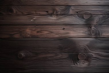 Eski koyu kahverengi ahşap döşeme dokusundan işlenmiş kolaj. Pankart, arkaplan veya 3B haritalama için doku