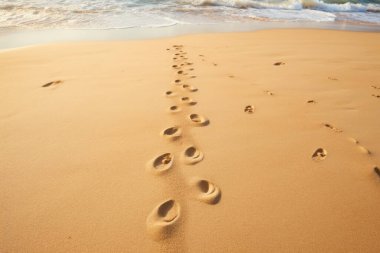 Deniz kıyısı kumlarının işlenmiş kolajı yüzey dokusu. Pankart, arkaplan veya 3B haritalama için doku