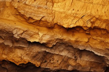 Turuncu kanyon toprak malzeme dokusunun işlenmiş kolajı. Pankart, arkaplan veya 3B haritalama için doku