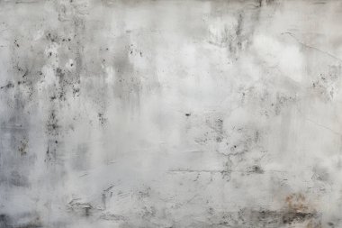 Gri çatlamış duvar dokusunun işlenmiş kolajı. Pankart, arkaplan veya 3B haritalama için doku