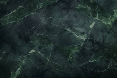 İşlenmiş kolaj, koyu yeşil parlak mermer dokular. Pankart, arkaplan veya 3B haritalama için doku