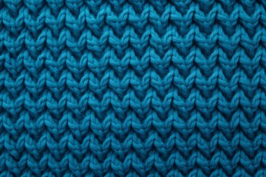 İşlenmiş örgü örgüleri, pamuk iplik dokusu kolajı. Pankart, arkaplan veya 3B haritalama için doku