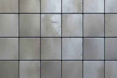 Gri mermer döşeme yüzey dokusundan işlenmiş kolaj. Pankart, arkaplan veya 3B haritalama için doku