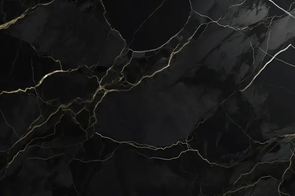 Siyah mermer desenli lüks kolaj. Pankart, arkaplan veya 3B haritalama için doku