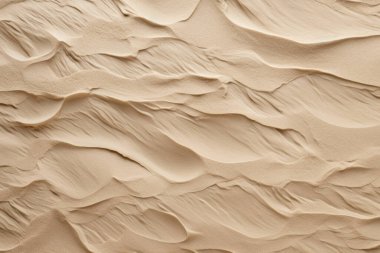 Çöl kumlarının işlenmiş kolajı yüzey dokusu. Pankart, arkaplan veya 3B haritalama için doku