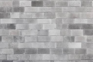 İşlenmiş gri beton brock duvar yüzey dokusu kolajı. Pankart, arkaplan veya 3B haritalama için doku