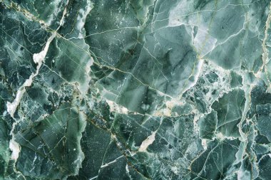 Yeşil mermer döşeme desenli beyaz damarlı fotoğraf. Arkaplan veya haritalama için arkaplan dokusu
