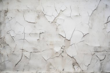 Çatlak yüzey dokusunun işlenmiş kolajı. Pankart, arkaplan veya 3B haritalama için doku