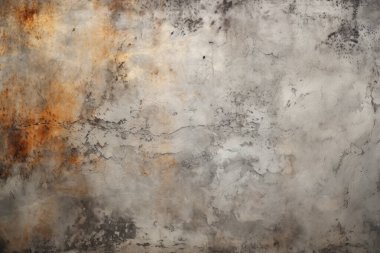 Gündüz vakti paslı metal yaprak dokusunun işlenmiş kolajı. Pankart, arkaplan veya 3B haritalama için doku