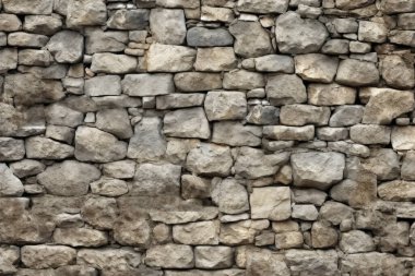 Antik taş işçiliği yüzey dokusunun işlenmiş kolajı. Pankart, arkaplan veya 3B haritalama için doku