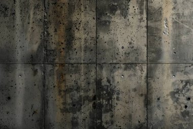  Eski gri beton sığınak duvarının fotoğrafı. Arkaplan veya haritalama için arkaplan dokusu