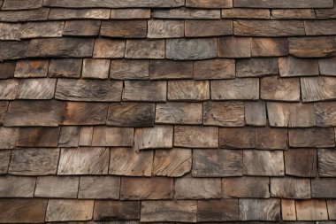 Kırsal ahır çatı kiremitleri yüzey dokusunun işlenmiş kolajı. Pankart, arkaplan veya 3B haritalama için doku