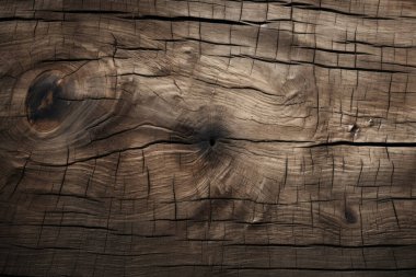Eskimiş kahverengi ahşap malzeme dokusunun işlenmiş kolajı. Pankart, arkaplan veya 3B haritalama için doku