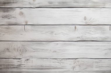 Eski beyaz ahşap duvar dokusunun işlenmiş kolajı. Pankart, arkaplan veya 3B haritalama için doku