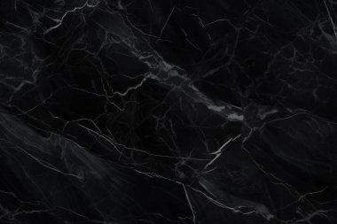 Siyah mermer desenli lüks kolaj. Pankart, arkaplan veya 3B haritalama için doku