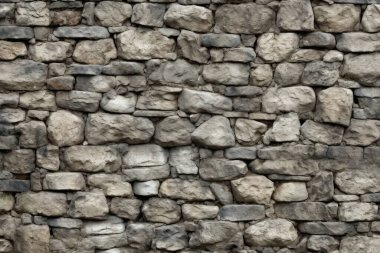 Antik taş işçiliği yüzey dokusunun işlenmiş kolajı. Pankart, arkaplan veya 3B haritalama için doku