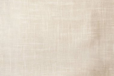 Eski sarı tuval kumaş dokusunun işlenmiş kolajı. Pankart, arkaplan veya 3B haritalama için doku