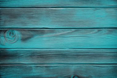 Kolaj işlenmiş koyu mavi ahşap arka plan dokusu. Pankart, arkaplan veya 3B haritalama için doku