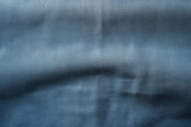 Katlanmış kolajın işlenmiş kolajı kot mavi kumaş dokusunu denetler. Pankart, arkaplan veya 3B haritalama için doku