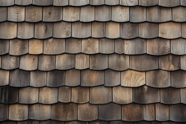 Kırsal ahır çatı kiremitleri yüzey dokusunun işlenmiş kolajı. Pankart, arkaplan veya 3B haritalama için doku