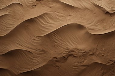 Çöl kumlarının işlenmiş kolajı yüzey dokusu. Pankart, arkaplan veya 3B haritalama için doku