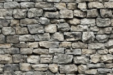 Antik taş işçiliği yüzey dokusunun işlenmiş kolajı. Pankart, arkaplan veya 3B haritalama için doku