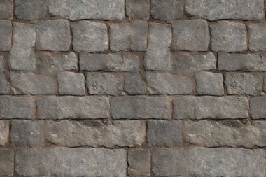 Eski sokak asfalt yüzey dokusunun işlenmiş kolajı. Pankart, arkaplan veya 3B haritalama için doku